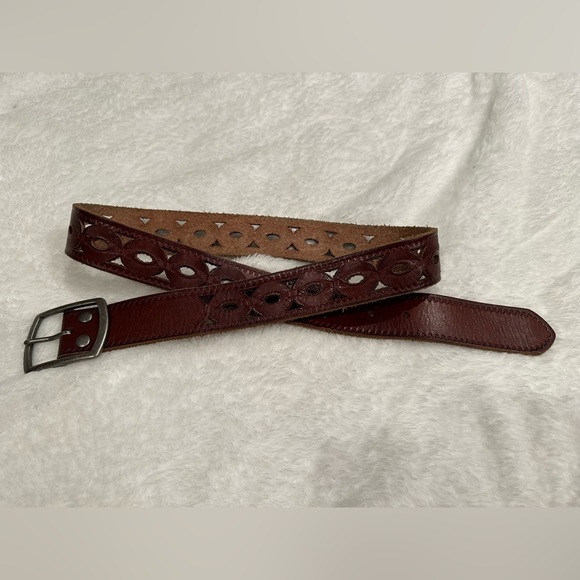 Lucky Brand brown leather belt size small - Picture 2 of 4